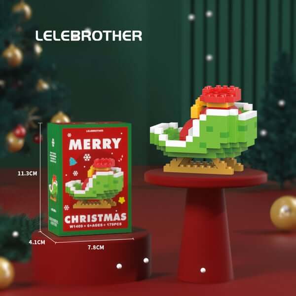 Santa Claus Building Blocks Set