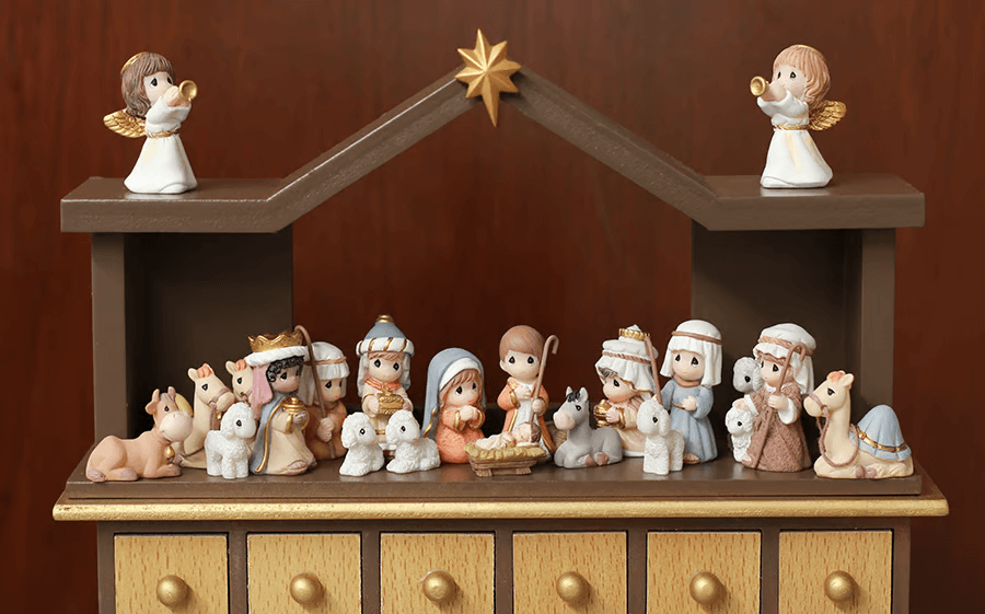 Precious Moments Nativity Advent Calendar