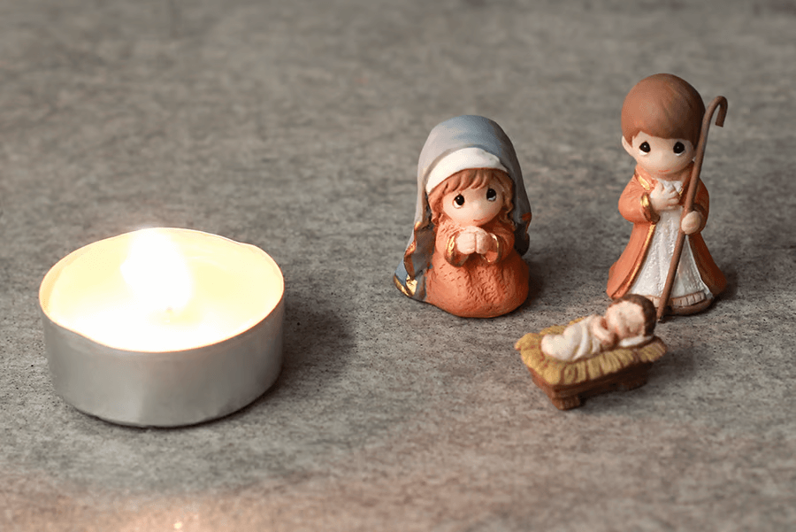 Precious Moments Nativity Advent Calendar