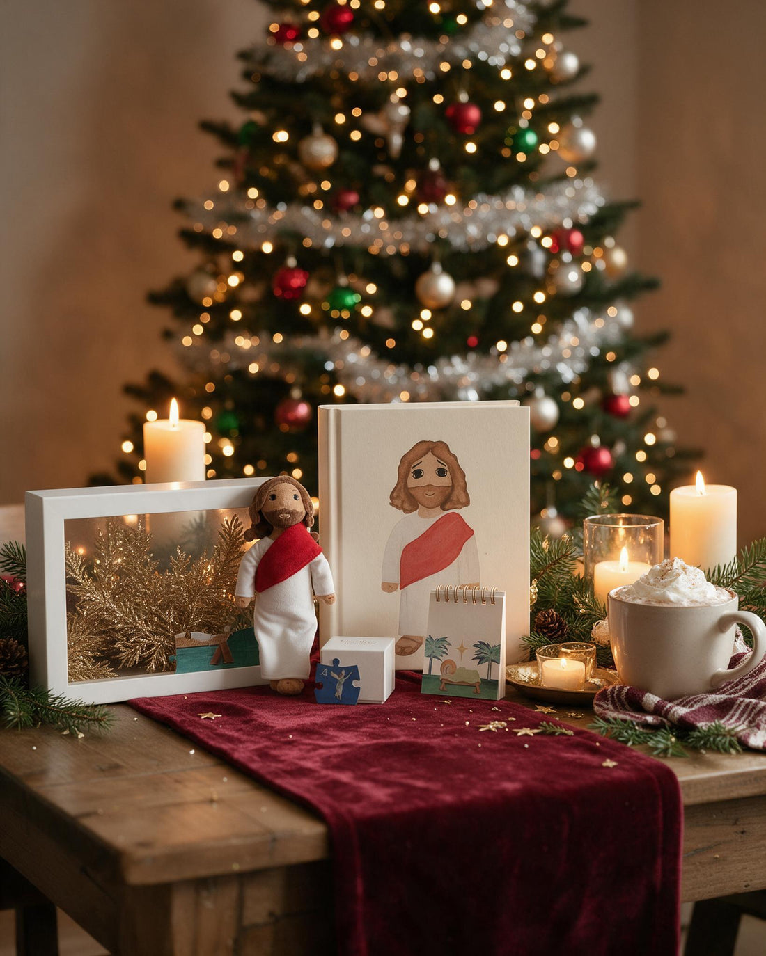 Family advent table