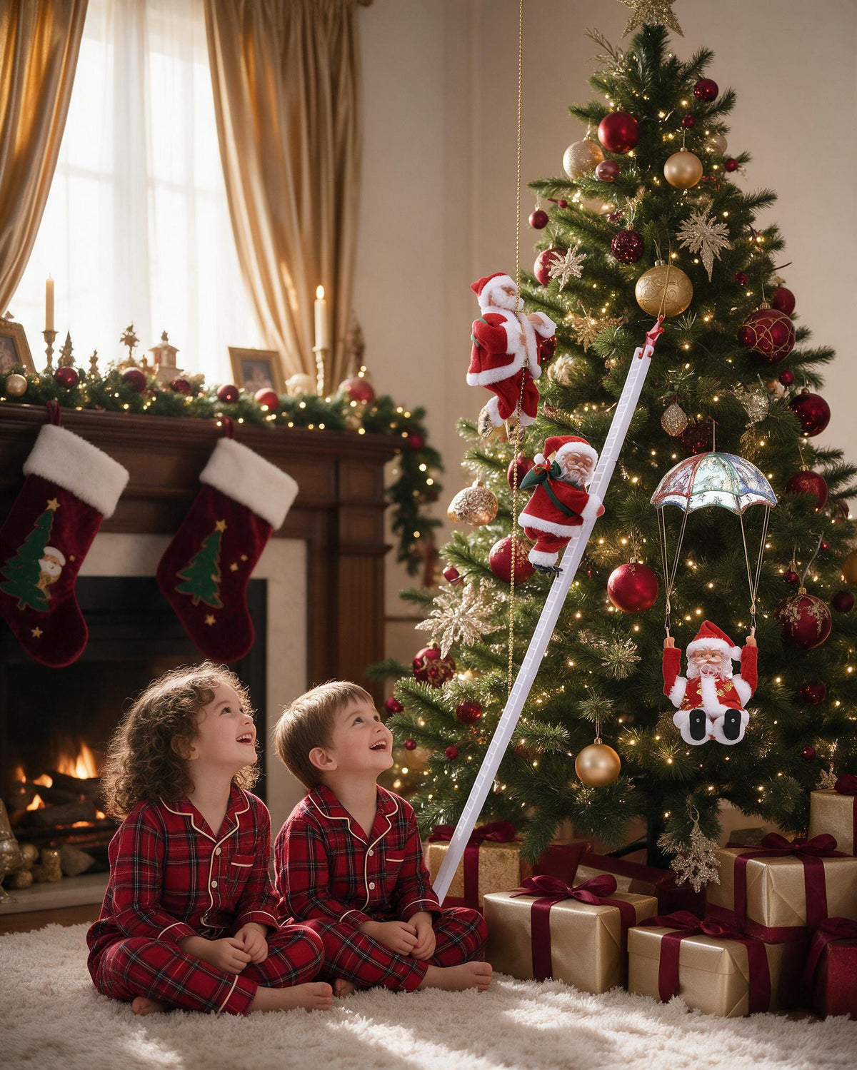 Musical & Animated Santas